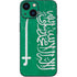Saudi Arabia Flag Distressed iPhone 13 Mini Skin